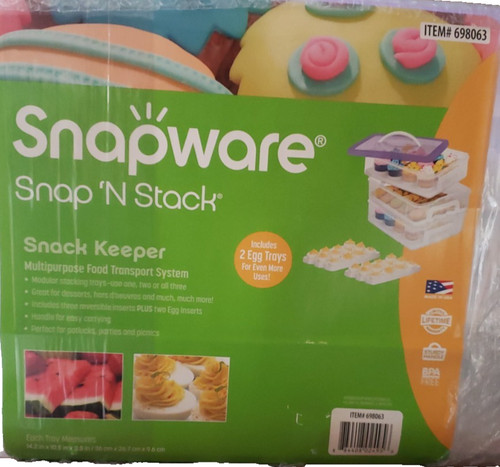 Snapware snap stack snack - stack",